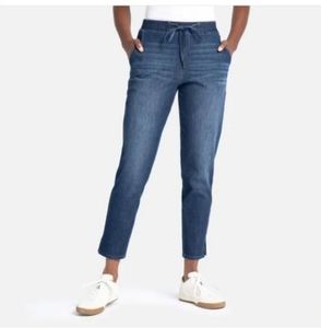 Betabrand Chelsea Crop Denim Yoga Pants Size XS